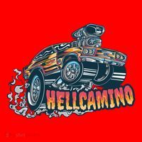 Hellcamino Car Santa Hat thumb 1