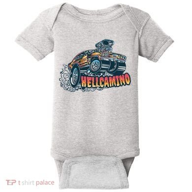 Hellcamino Car Baby Bodysuit