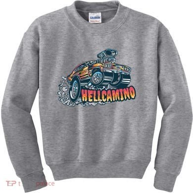 Hellcamino Car Kids Sweatshirt