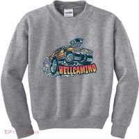 Hellcamino Car Kids Sweatshirt thumb 0
