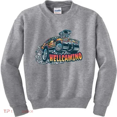Hellcamino Car Kids Sweatshirt