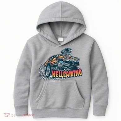 Hellcamino Car Kids Hoodie