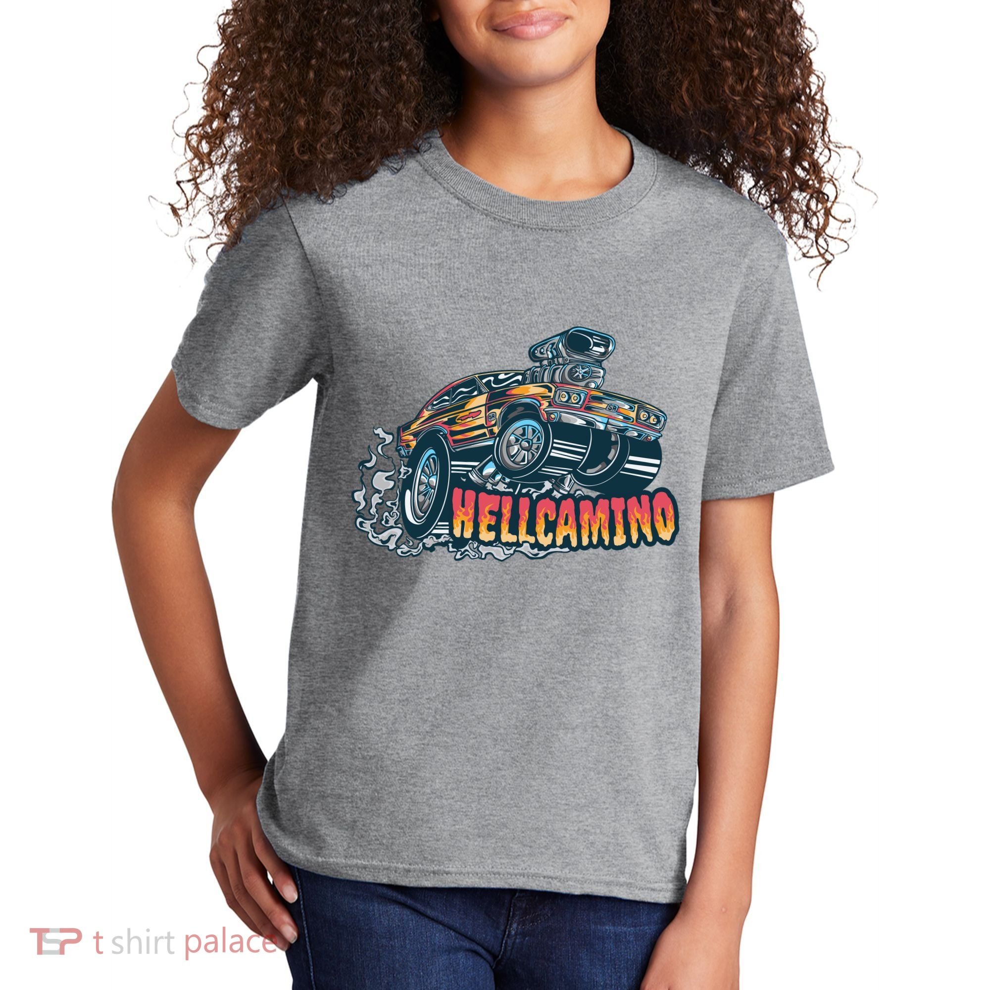 Hellcamino Car Kids T-Shirt