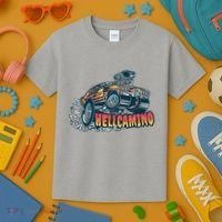 Hellcamino Car Kids T-Shirt thumb 3
