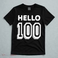 Hello 100 Funny 100th Birthday T-Shirt thumb 5