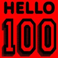 Hello 100 Funny 100th Birthday Santa Hat thumb 1
