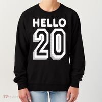 Hello 20 Funny 20th Birthday Women's Sweatshirt thumb 0