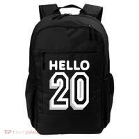 Hello 20 Funny 20th Birthday Backpack thumb 0