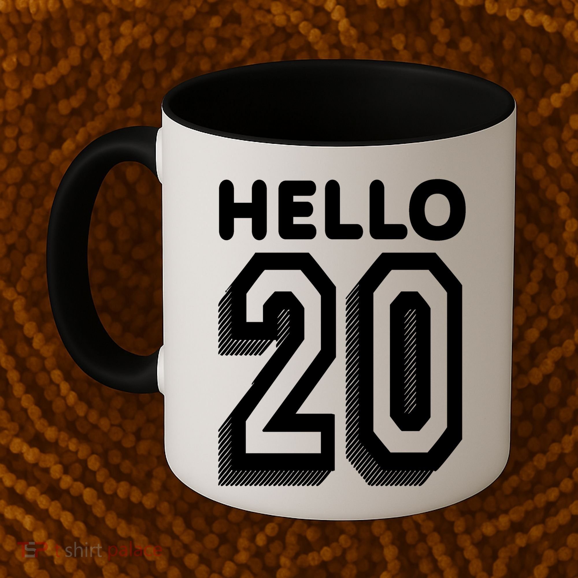 Hello 20 Funny 20th Birthday Coffee Mug