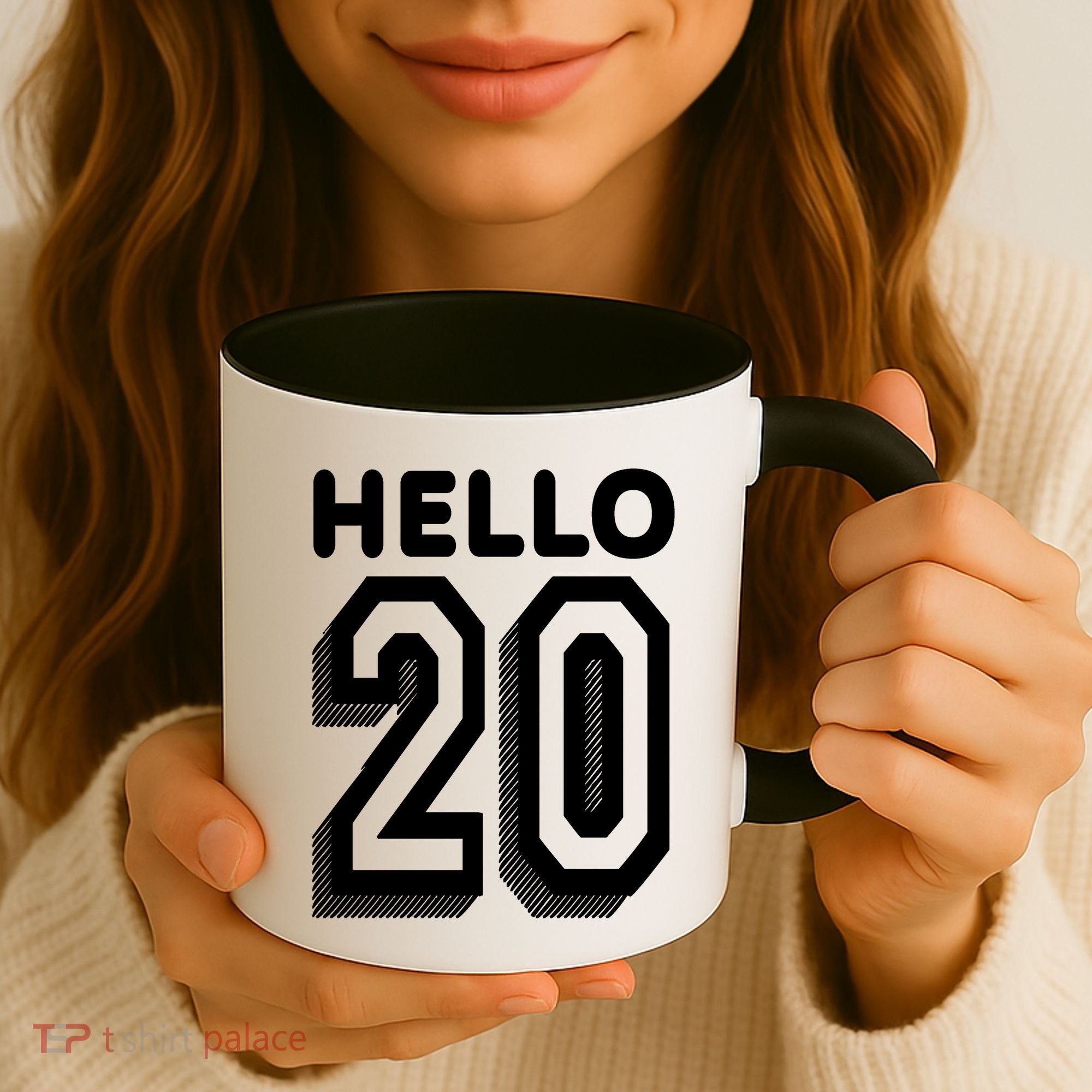 Hello 20 Funny 20th Birthday Coffee Mug