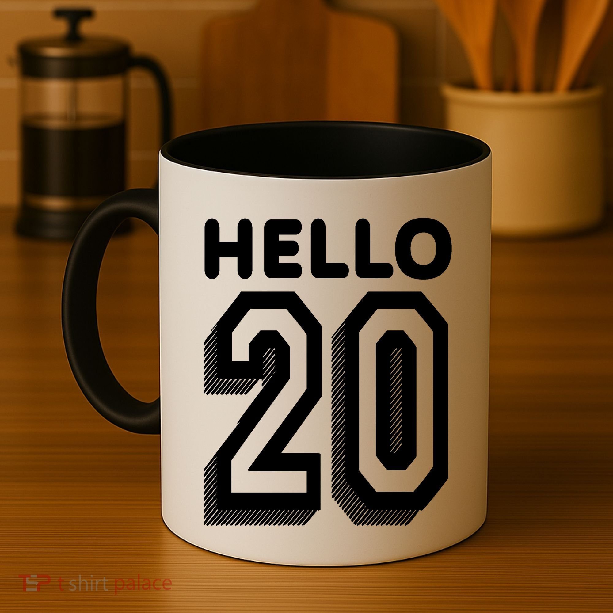 Hello 20 Funny 20th Birthday Coffee Mug