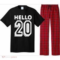 Hello 20 Funny 20th Birthday Pajama Set thumb 0