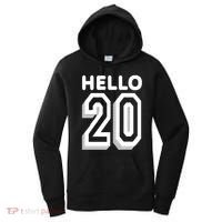 Hello 20 Funny 20th Birthday Women's Hoodie thumb 0
