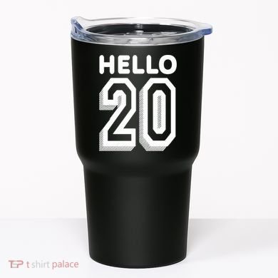 Hello 20 Funny 20th Birthday Tumbler