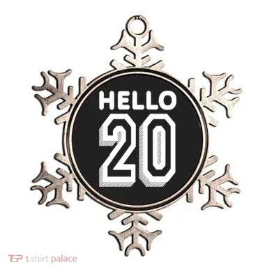 Hello 20 Funny 20th Birthday Ornament
