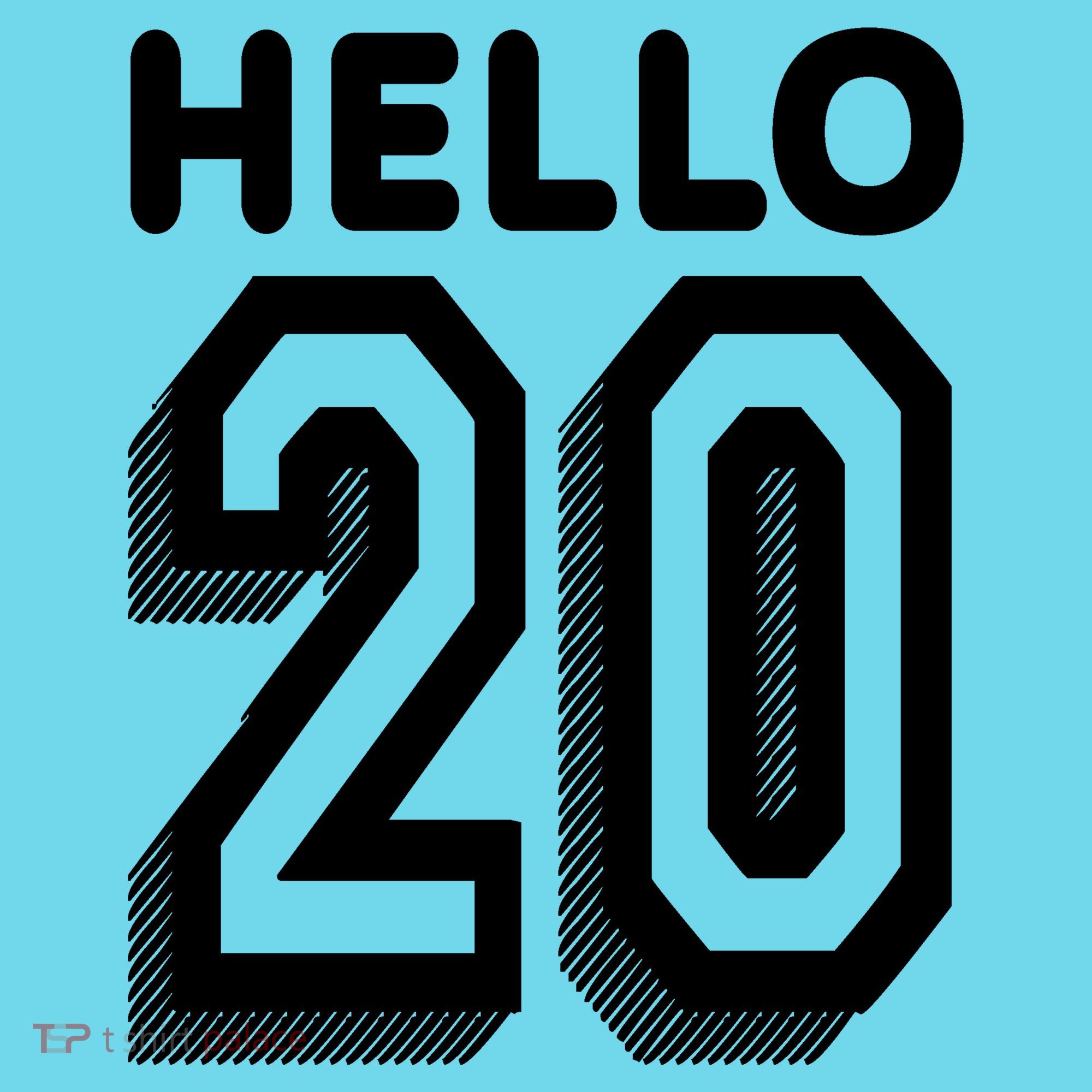 Hello 20 Funny 20th Birthday Kids T-Shirt