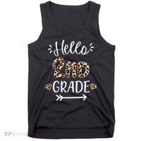 Hello 2nd Grade Cute Leopard Heart Tank Top thumb 0