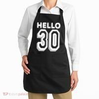 Hello 30 Funny 30th Birthday Apron thumb 2