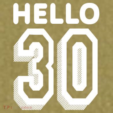 Hello 30 Funny 30th Birthday Garment-Dyed Women's Muscle Tee