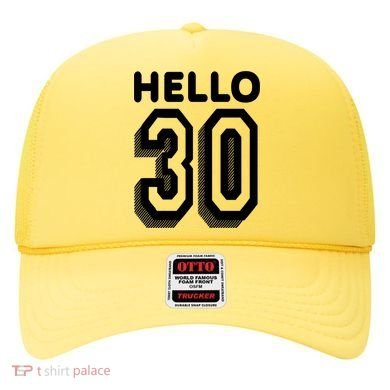 Hello 30 Funny 30th Birthday Hat
