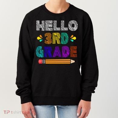 Hello 3rd Grade Women's Sweatshirt