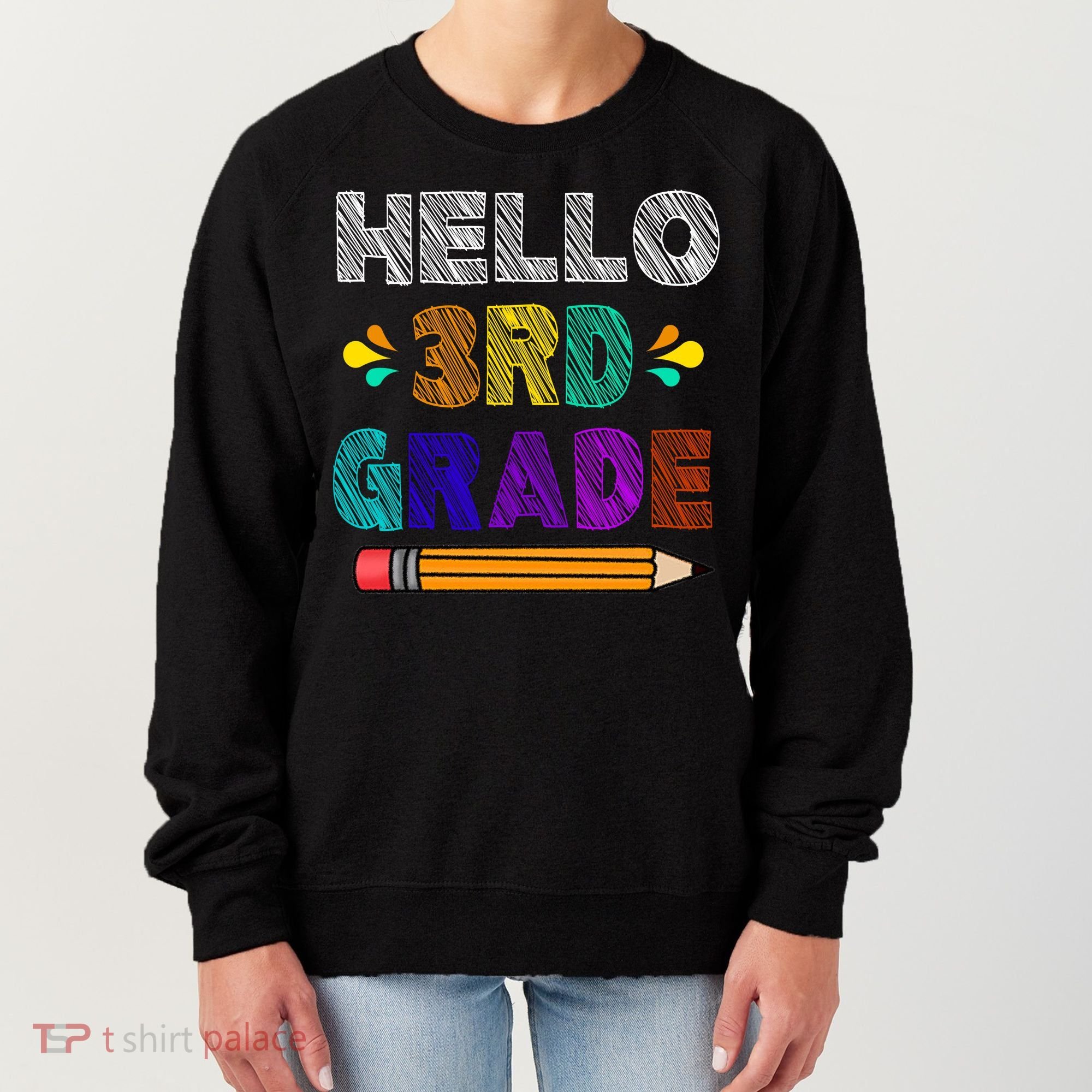 Hello 3rd Grade Women's Sweatshirt