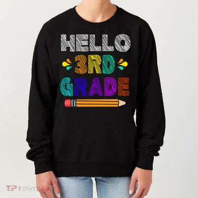 Hello 3rd Grade Women's Sweatshirt