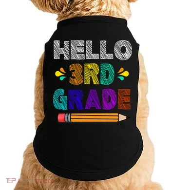 Hello 3rd Grade Doggie Tank
