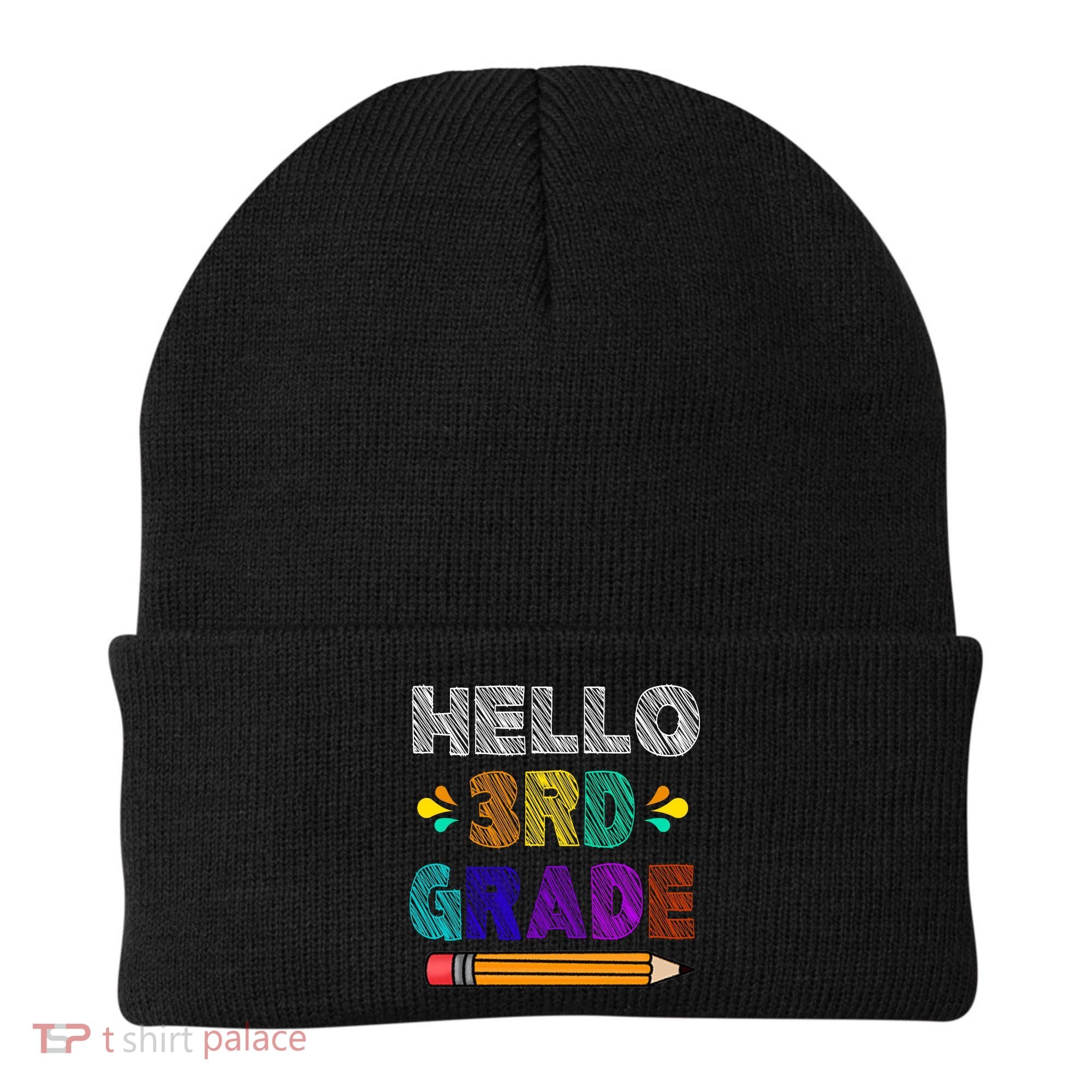 Hello 3rd Grade Beanie