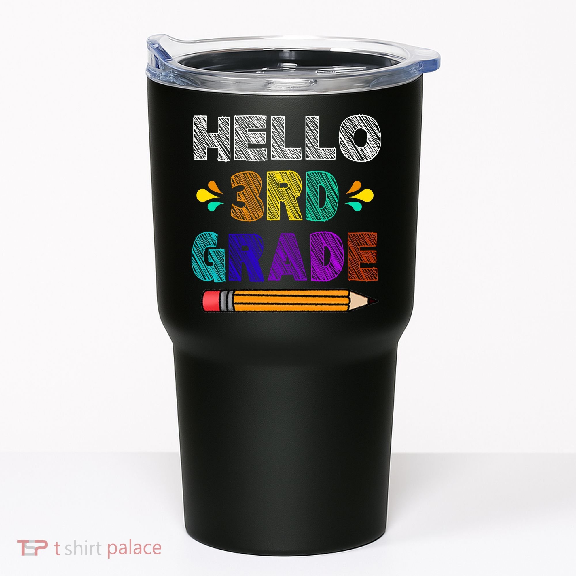 Hello 3rd Grade Tumbler