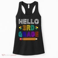 Hello 3rd Grade Women's Tank Top thumb 0