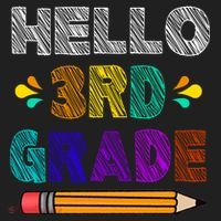 Hello 3rd Grade Hat thumb 2