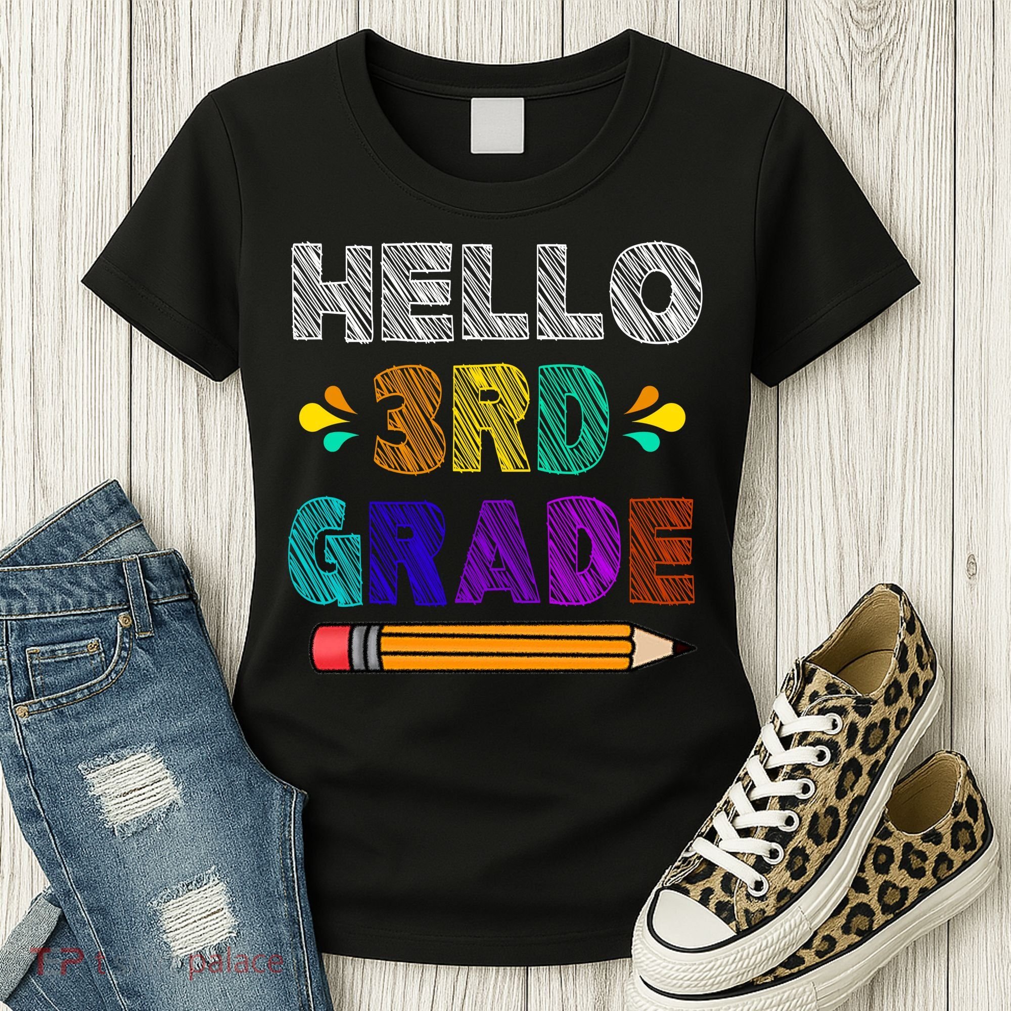 Hello 3rd Grade Women's T-Shirt