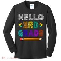 Hello 3rd Grade Kids Long Sleeve Shirt thumb 0