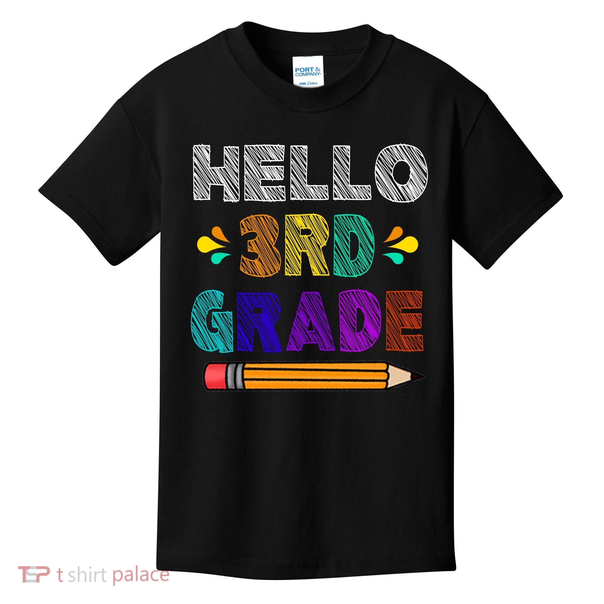 Hello 3rd Grade Kids T-Shirt