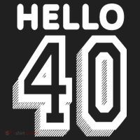 Hello 40 Funny 40th Birthday Women's Sweatshirt thumb 2