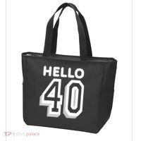 Hello 40 Funny 40th Birthday Tote Bag thumb 3