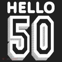 Hello 50 Funny 50th Birthday Beanie thumb 2