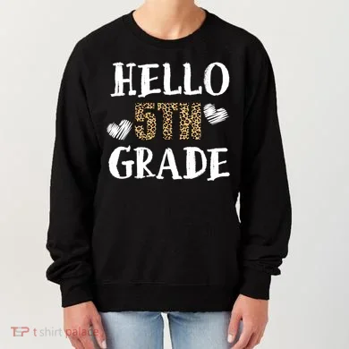 Hello 5th Grade Women's Sweatshirt
