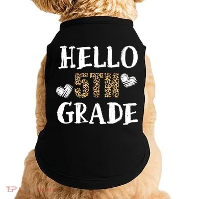 Hello 5th Grade Doggie Tank