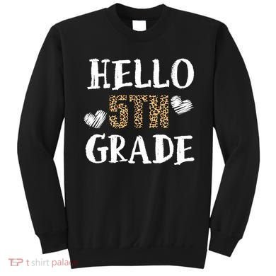 Hello 5th Grade Sweatshirt