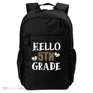 Hello 5th Grade Backpack