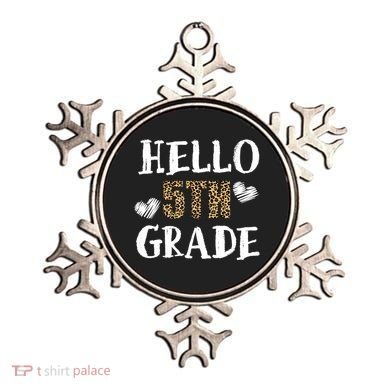Hello 5th Grade Ornament