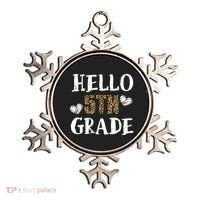 Hello 5th Grade Ornament thumb 0