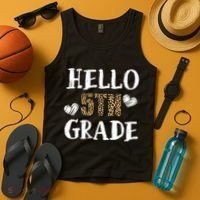 Hello 5th Grade Tank Top thumb 4