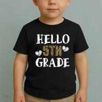 Hello 5th Grade Toddler T-Shirt thumb 2