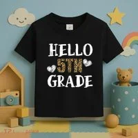 Hello 5th Grade Toddler T-Shirt thumb 3