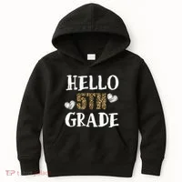 Hello 5th Grade Kids Hoodie thumb 0