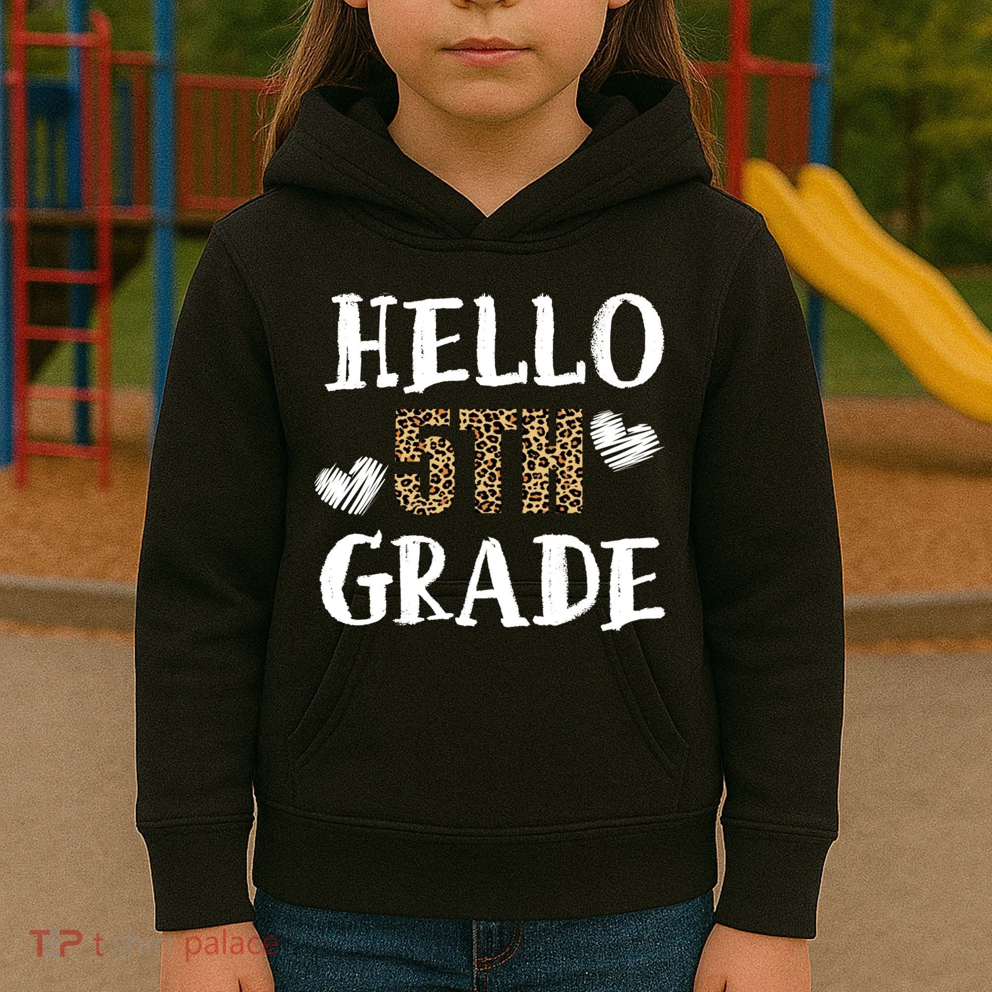 Hello 5th Grade Kids Hoodie