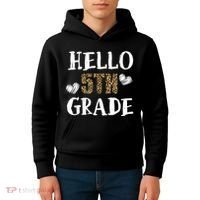 Hello 5th Grade Kids Hoodie thumb 4